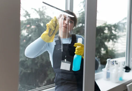 Nettoyage de vitres intérieures et extérieures à Mauriac